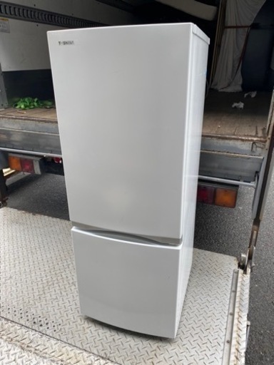 福岡市内配送設置無料　2021年式　東芝 TOSHIBA GR-S15BS（W） [冷蔵庫 （153L・右開き） 2ドア BSシリーズ セミマットホワイト]