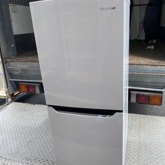 福岡市内配送無料 ハイセンス 【右開き】130L 2ドアノンフロン冷蔵庫 