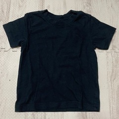 Tシャツ☆無地☆黒☆男の子☆100cm