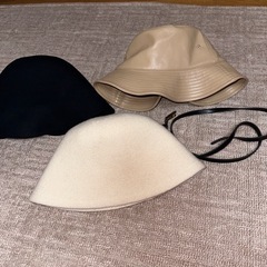  ハット帽 セット ベルト ファッション 小物 帽子