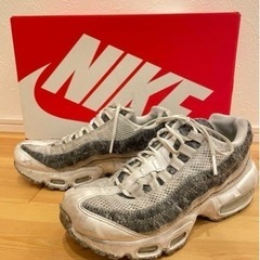 Nike air max 95SE  ホワイト/グレーボア  23cm