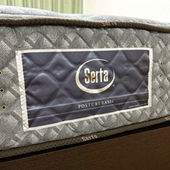 当店好評の展示品シリーズ✨高級ベッドメーカーSerta✨シングルマットレス！