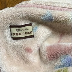 京都西川の毛布