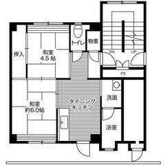 ◆敷金・礼金が無料！◆ビレッジハウス湖山1号棟 (303号…