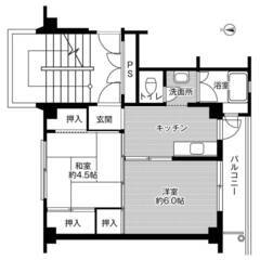 ◆敷金・礼金が無料！◆ビレッジハウス向田2号棟 (503号室)