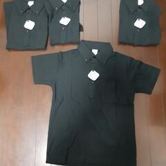 取引中 黒 XSサイズ ボタンダウン ポロシャツ 4枚