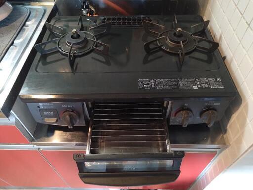 プロパンガスコンロ Rinnai RTE565BK