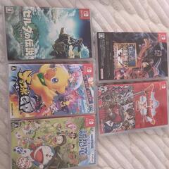 Switchソフト5本セット+Switchライト本体