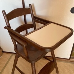 子供用椅子　テーブル付き