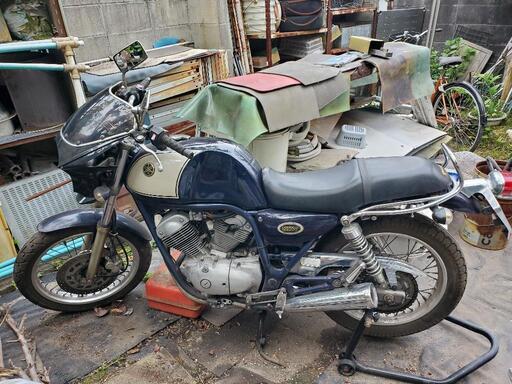 YAMAHA ヤマハ SRV250cc 不動車書類あり　おまけ多数付き