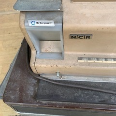 レジ レジスター NCR National Cash Registers ナショナル  昭和レトロ ビンテージ 店舗什器 レトロ機器 ジャンク品 重い 古い