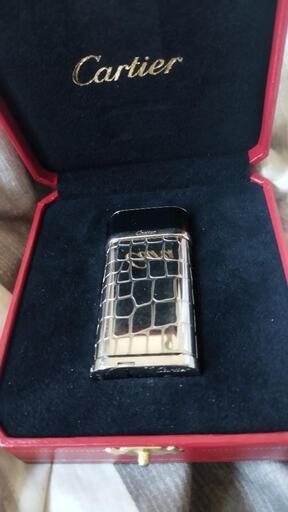 CARTIER ライター クロコ調希少