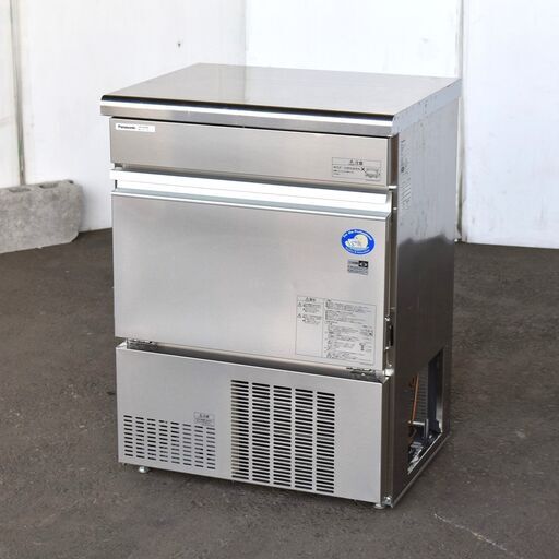 【ヤ取終了6/6】≪yt1253ジ≫ Panasonic/パナソニック 業務用製氷機 SIM-S6500B 2019年製 キューブアイス 65kgタイプ 通電OK 現状品 60317-09