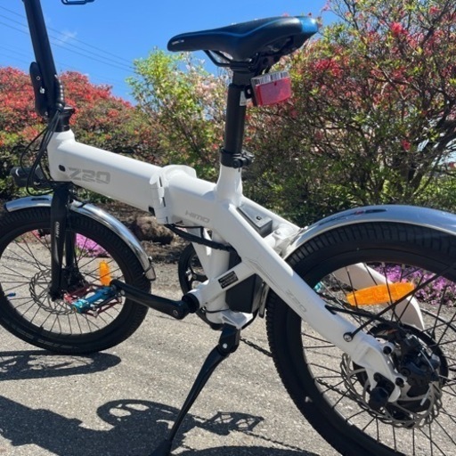 引取限定 群馬 HIMO Z20 電動アシスト 自転車 バッテリー 20インチ 6段