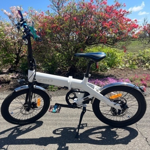 引取限定 群馬 HIMO Z20 電動アシスト 自転車 バッテリー 20インチ 6段
