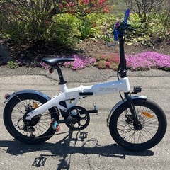 引取限定 群馬 HIMO Z20 電動アシスト 自転車 バッテリー 20インチ 6段