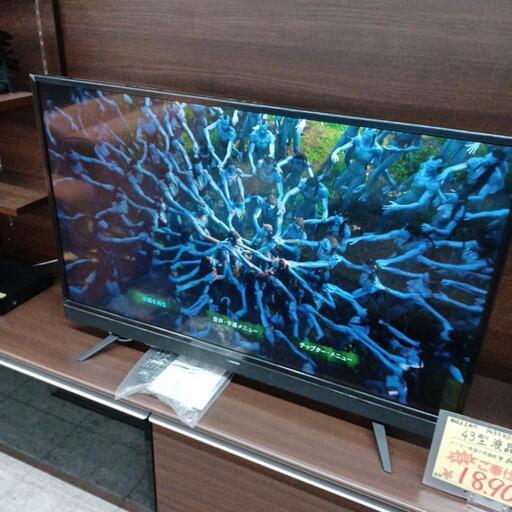 ☆6ヶ月保証☆マクスゼン　43型液晶テレビ　2019年製　J43SK03