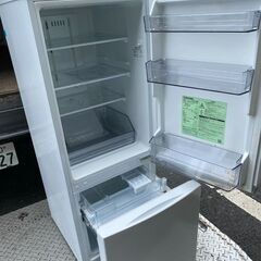 2021年式　東芝 TOSHIBA GR-S15BS（W） [冷蔵庫 （153L・右開き） 2ドア BSシリーズ セミマットホワイト]