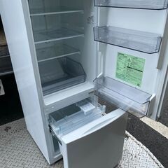 北九州市内配送無料店　2021年式　東芝 TOSHIBA GR-S15BS（W） [冷蔵庫 （153L・右開き） 2ドア BSシリーズ セミマットホワイト]
