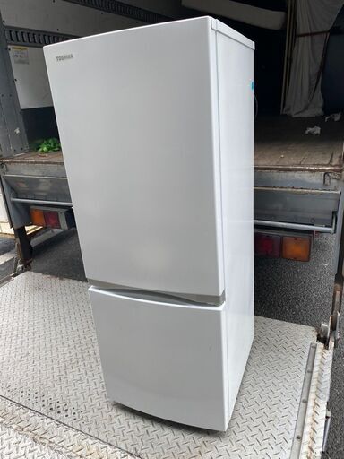 北九州市内配送無料店　2021年式　東芝 TOSHIBA GR-S15BS（W） [冷蔵庫 （153L・右開き） 2ドア BSシリーズ セミマットホワイト] 北九州市内配送無料店 2021年式 東芝 TOSHIBA GR-S15BS（W） [冷蔵庫