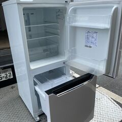 北九州市内配送無料店 ハイセンス 【右開き】130L 2ドアノンフロン 