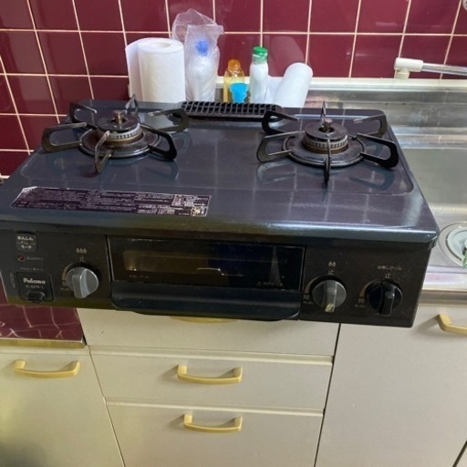 J550 ☆パロマ☆LPガスコンロ☆水無し片面焼きグリル