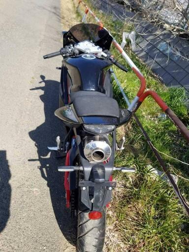 引渡し予定者決定 お値下！ メガリ Megelli 250R 低走行 3929 km 書類あり