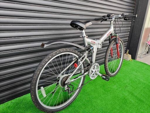 マウンテンバイク】 UGO 片山右京モデル 折りたたみ自転車 26インチ  