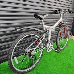 【マウンテンバイク】 UGO  片山右京モデル 折りたたみ自転車 26インチ【引取限定・現状渡し】三重県