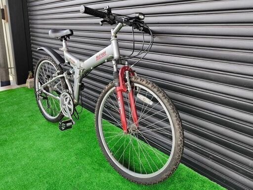 マウンテンバイク】 UGO 片山右京モデル 折りたたみ自転車 26インチ  