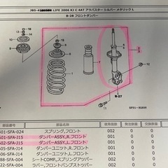 ホンダ　ライフJB5 Ｆショック