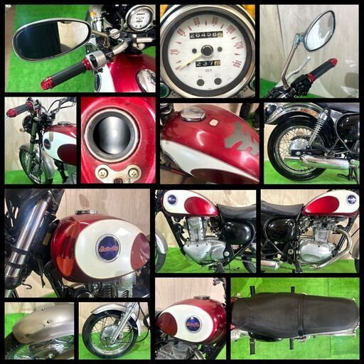 KAWASAKI 1995年式 エストレヤタンク キャブ カワサキ（KAWASAKI）1995