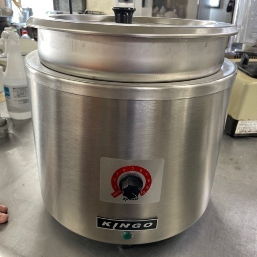 ステンレス 汁食缶 食缶 21cm 2個 学校給食 運搬 配膳 デリバリー