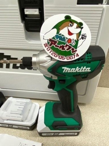 【電動工具】超美品マキタ18V  インパクトドライバ 【地域最大級電動工具売り場高価買取アールワン田川】