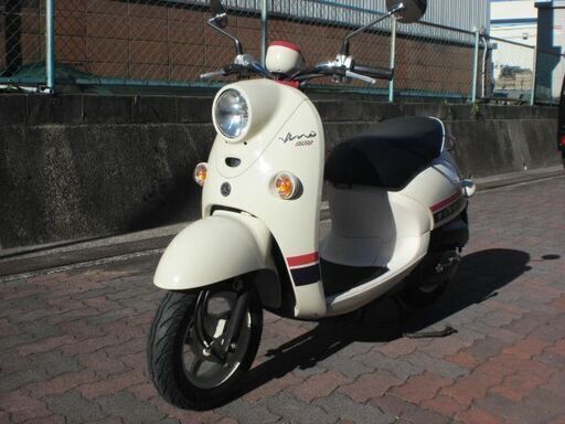 SA59J ビーノ DX アイボリー 前タイヤ/バッテリー/シートカバー/ベルト等新品交換済み SA59J ビーノ DX アイボリー 前タイヤ/バッテリー/シートカバー/ベルト