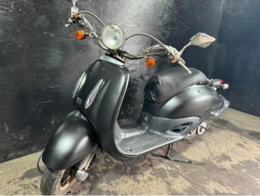 ★支払総額3.8万円★走行テスト済み！始動動画あり♪ ホンダ ジョーカー50 AF42 バッテリー新品！人気のアメリカンスクーター！2スト！オイル交換必要なし！