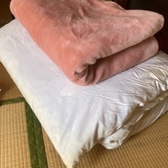 敷布団とマイヤー毛布セット