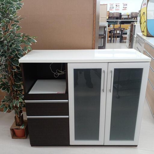 ★ジモティ割あり★2枚扉ｷｯﾁﾝｶｳﾝﾀｰ 現状販売、w119.5 h101  d50.5,【joh1235】