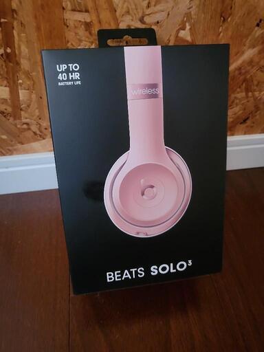 Beats Solo3 Wirelessヘッドフォン - ローズゴールド