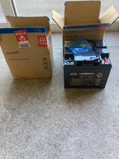 セニアカー　バッテリー　新品未使用品