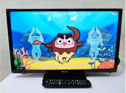 ハイセンス　24VハイビジョンLED液晶テレビ　24A50　2018年製　24型　24インチ　IPSパネル　直下型LEDバックライト　2チューナー　Hisense