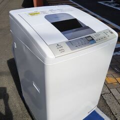 日立全自動洗濯機 8kg 消臭、乾燥、花粉除去　機能付き