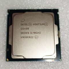 intel Pentium Gold G5400 CPU 動作品