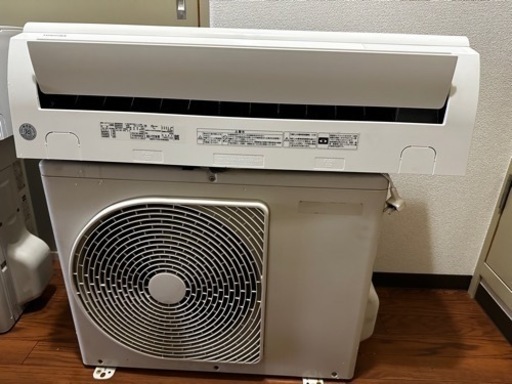 東芝エアコン6畳　2019年式