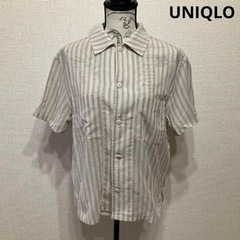 UNIQLO U シアーコットンストライプシャツ