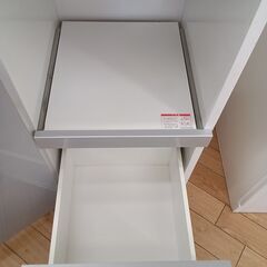 ★ジモティ割あり★  食器棚 シルバー H196×D44×W118 クリーニング済み TK1994 ☆ジモティ割あり☆ 食器棚 シルバー H196×D44×W118 クリーニング済み