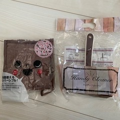 ハンディクリーナー、もこもこふきん　掃除用品