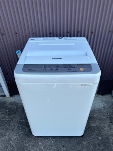 ☆洗濯機 パナソニック 5.0Kg 2017年製　家電 生活家電