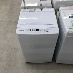 安心の6ヶ月保証付き！Hisense全自動洗濯機4.5kg2020年製【トレファク堺福田店】