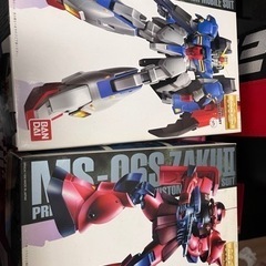 ガンプラ　MG シャアザク、ゼータ　コーティングVer